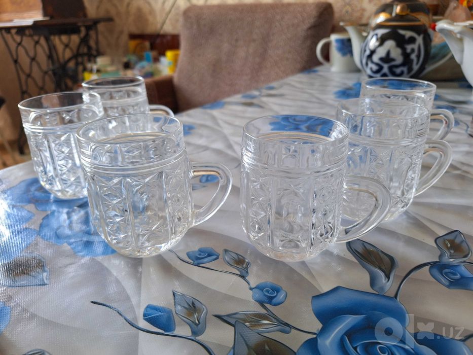 Кружка стеклянная