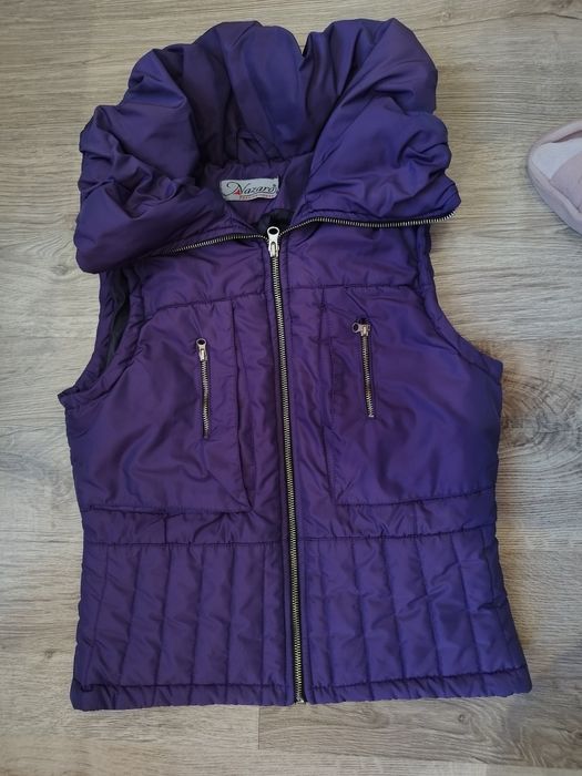 Дамска лилава, вталена грейка хс размер