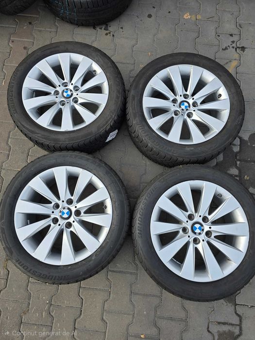 Jante BMW Seria 3 F30 F31 F34 Anvelope iarna Bridgestone 225 50 17