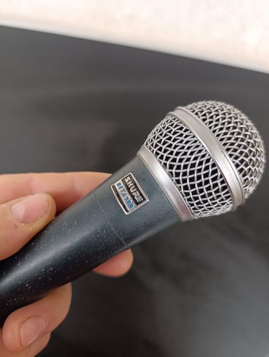 microfon dinamic cu fara fir shure beta 584 wireless xlr