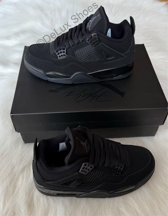 Air Jordan 4 Retro Black Cat Full Box Verificare Colet