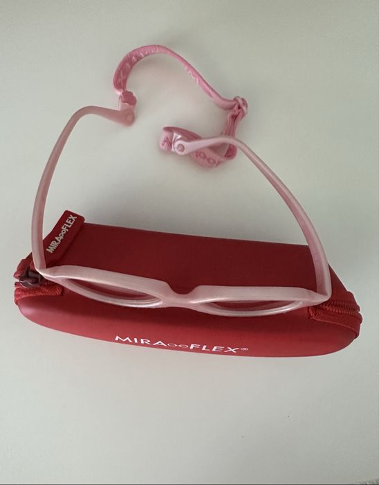 Rame ochelari atraumatice Miraflex Baby One 37/14 116 mm roz