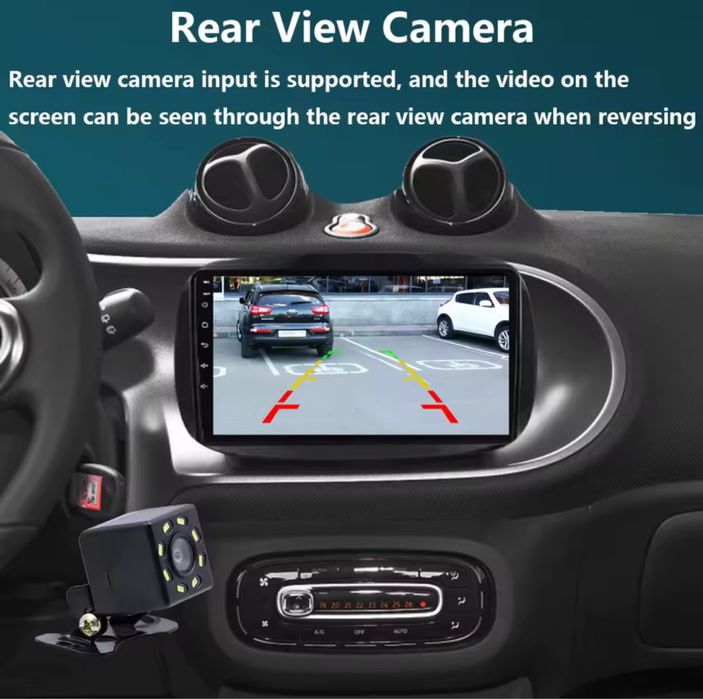 Android 13 за Mercedes Smart 453 Fortwo 2014 - 2020