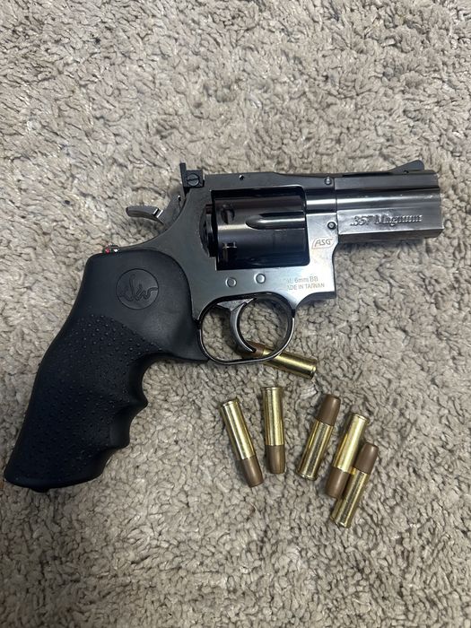 Revolver Airsoft Magnum .357 Gun Metal 2.5”