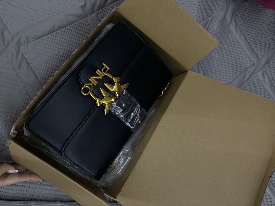 сумка pinko черная