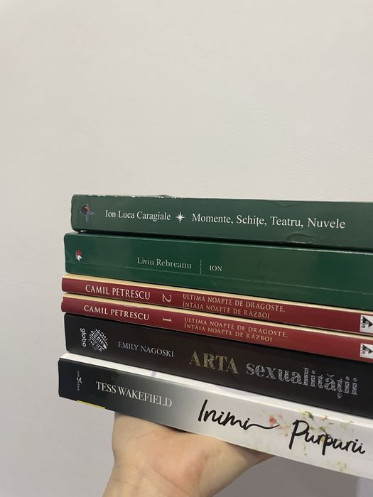 Set carti -Literatura romana clasica  +psihologie