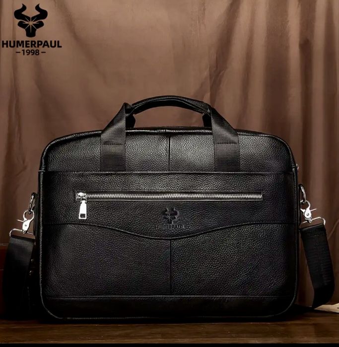Мъжка бизнес чанта/Универсално-Елегантно куфарче за лаптоп -7%Промоция