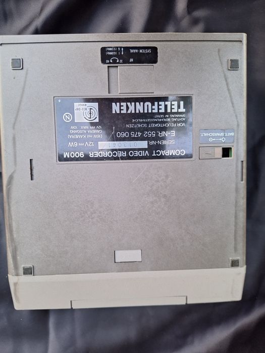 Telefunken video recorder m900