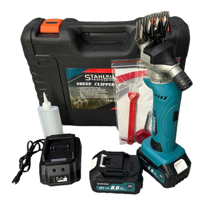 Акумулаторна машина за подстригване на овце STAHLMAYER  36V,  с 2 бат.