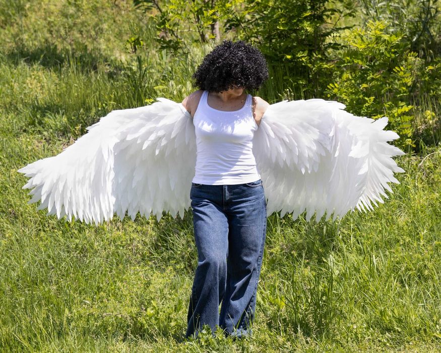 Ангелски крила за танци,декорация,фотосесия,парти