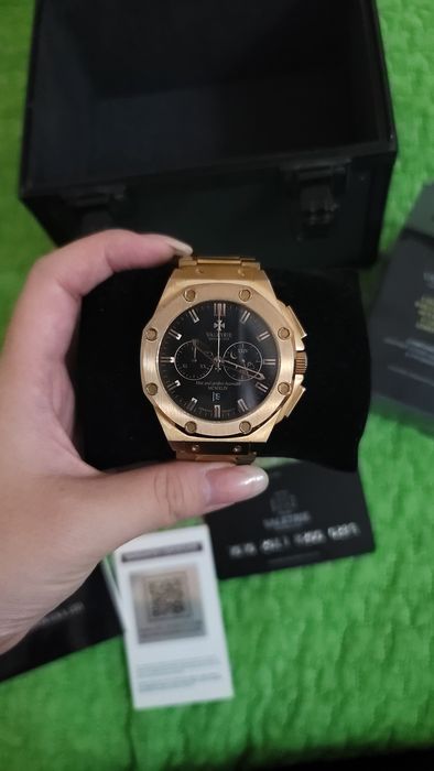 VALKYRIE DAS CHRONO OCTAGON V-7070 (all gold) лимитированная серия — п