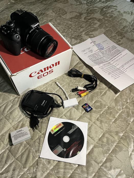 Фотоапарат canon 600d