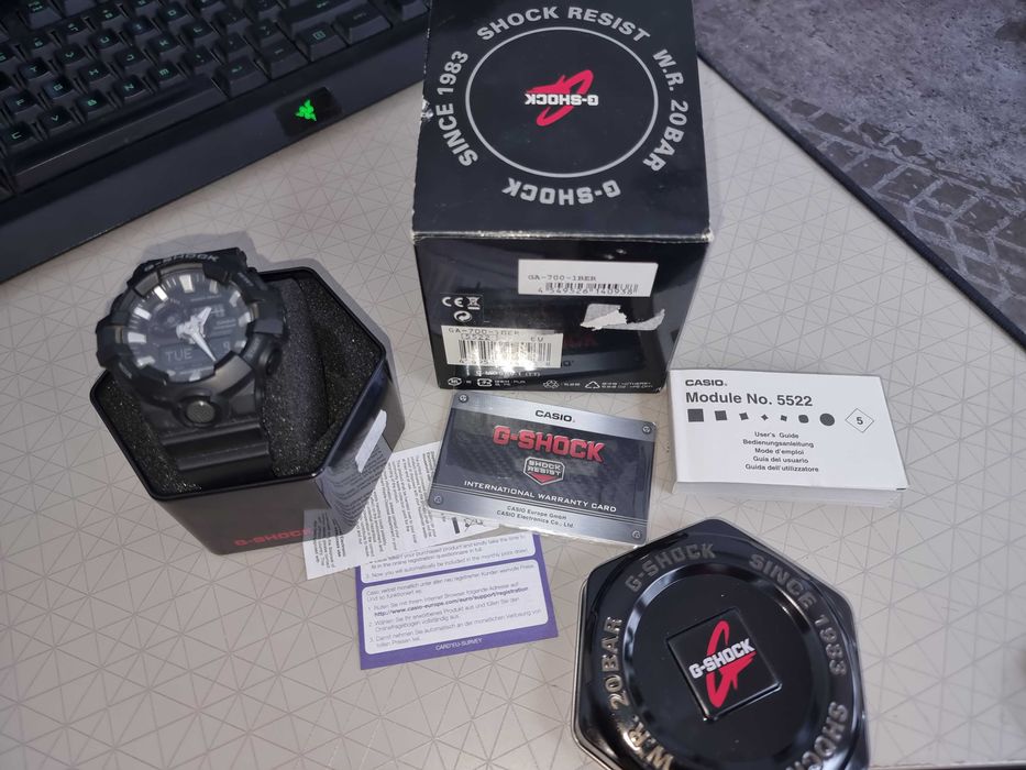 Casio Gshock GA700 1BER impecabil