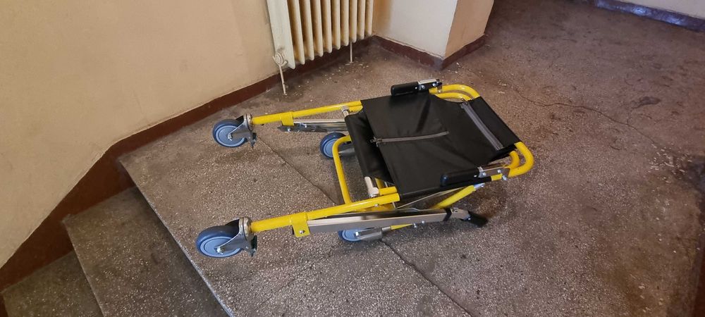 Brancard tip scaun, pliabil transport bolnavi