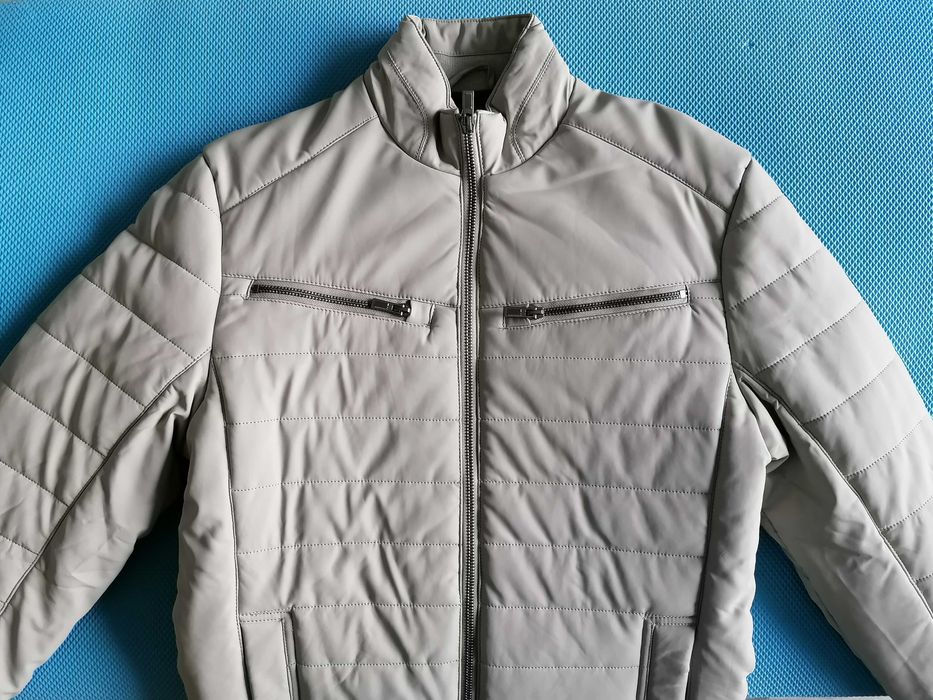 Мъжко Яке От Изкуствена Кожа LCW Vision [Размер: S] [Цвят: Бежов]