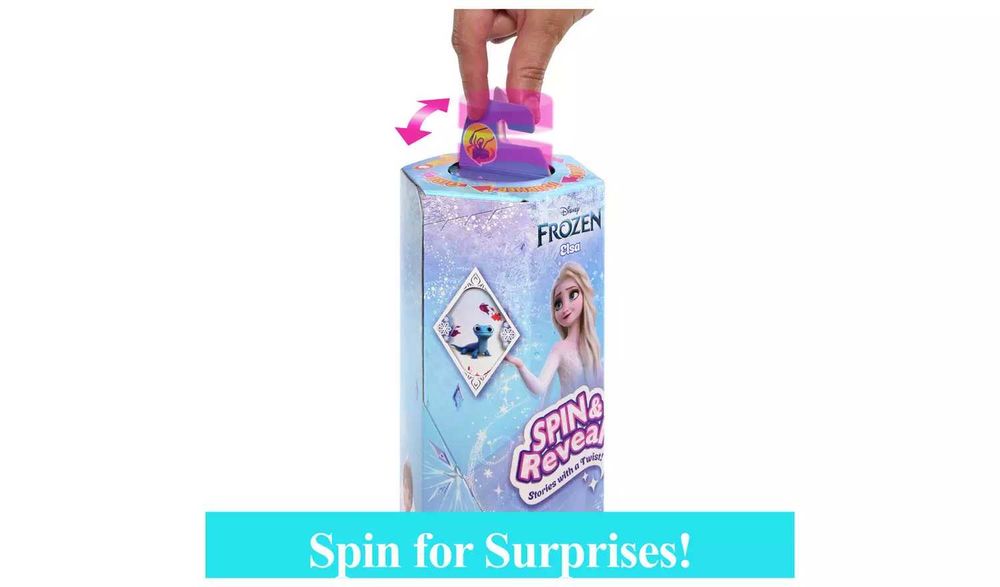 Кукла Disney Princess Frozen Завърти и преобрази Елза Spin and Reveal