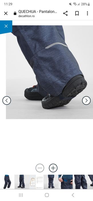 Pantalon iarna impermeabil