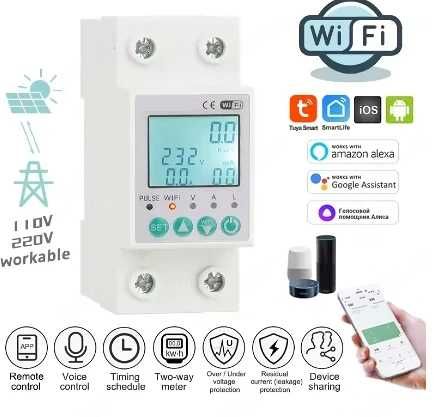 Contor - Wifi aplicatie telefon - monofazic , bidirectional, protectie suprasarcina