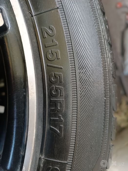 Vossen Diska Balon 215 55 R17 Holati Yaxshi Skitkada