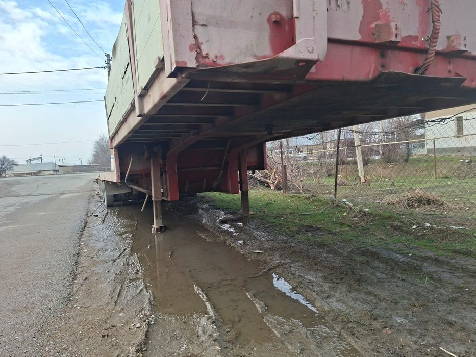 Трал площадка, полуприцеп