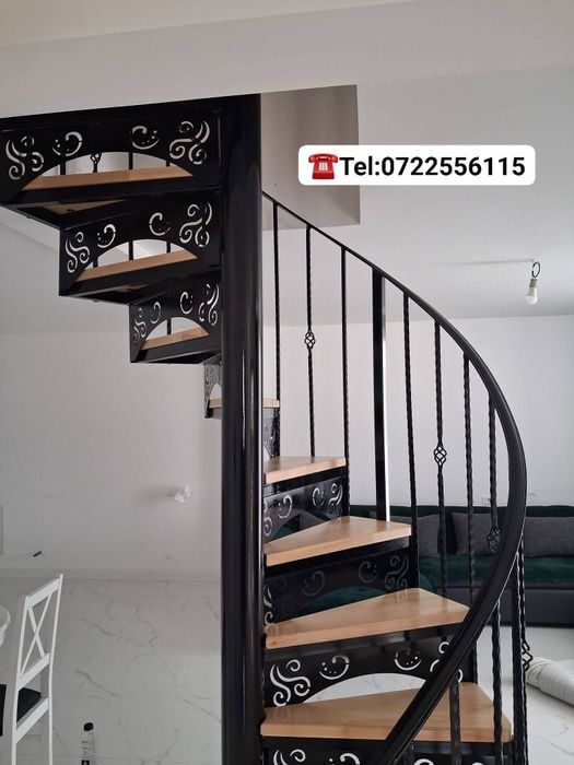 Scări Spirală interoare / exterioare