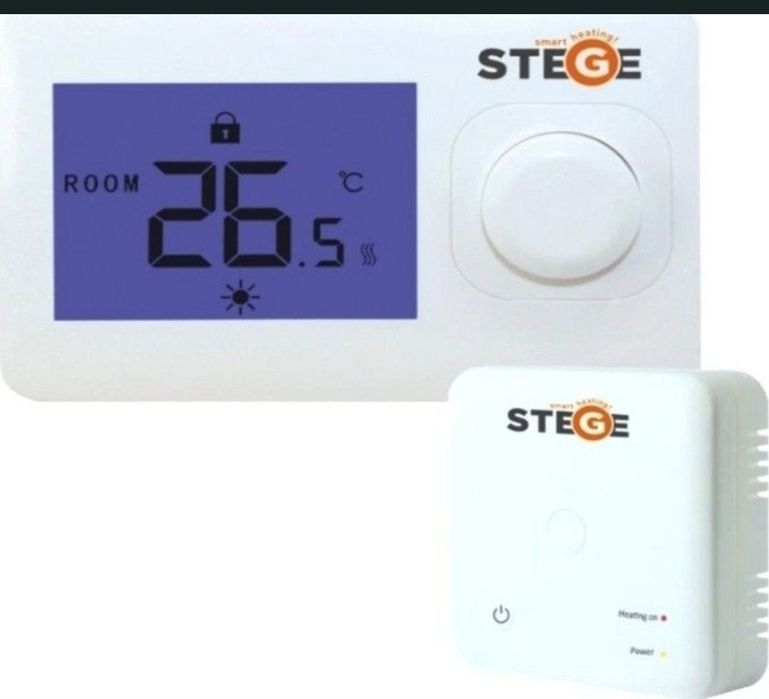 Termostat wireless Stage WT100 – fără fir, pentru centrală