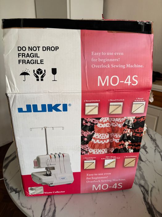 Juki MO-4S Overlock Completă (cutie și accesorii) ca noua