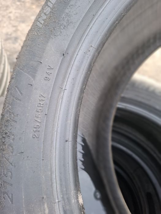 Vand set 4 anvelope 215 55 17 michelin bune de vara dot 2020