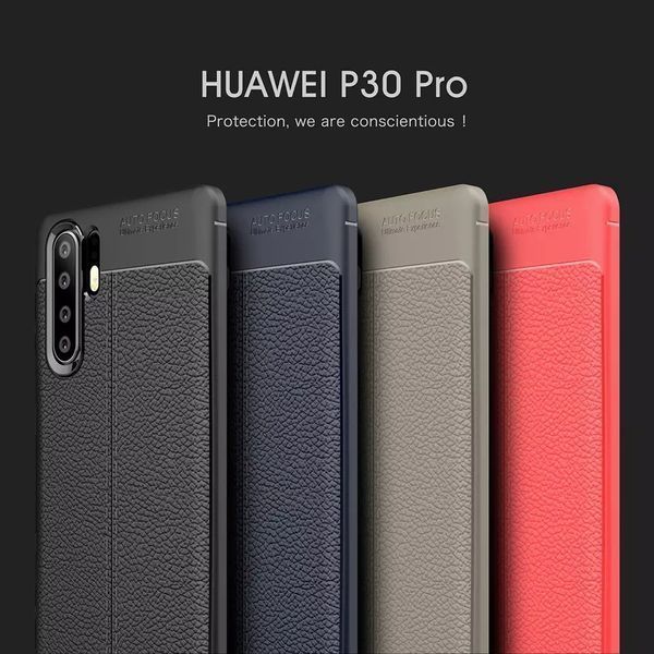 Huawei P30 MATE 20 30 PRO / Лукс кейс калъф кожена шарка