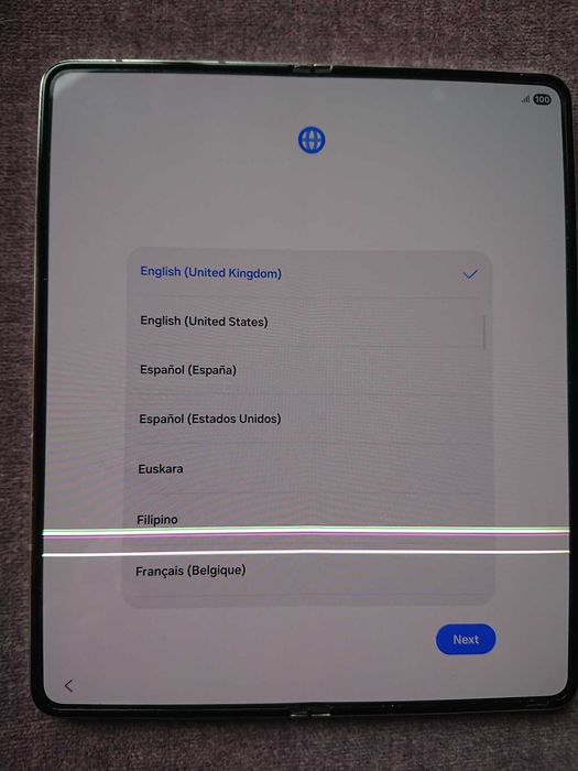 Samsung GALAXY Z Fold5 256GB smartphone foldable screen