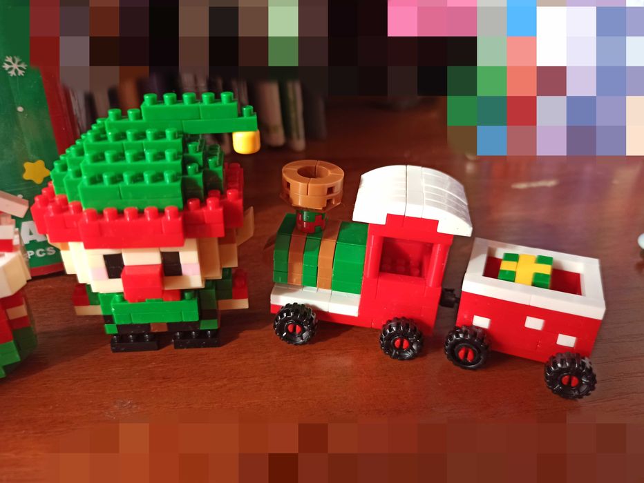 Конструктор Merry Christmas, мини лего