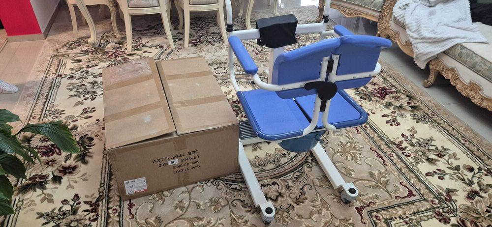 Scaun medical hidraulic pentru transport pacienti