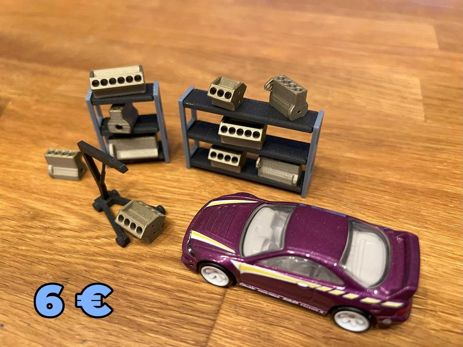 Аксесоари за HotWheels и MATCHBOX колички, изработени в България