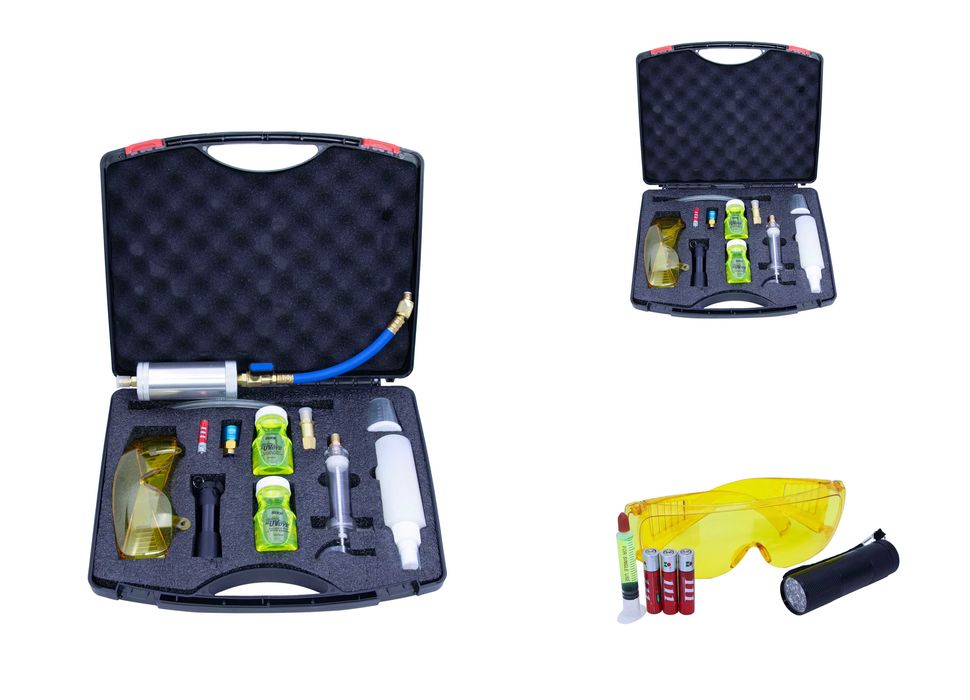 Trusa pentru detectie pierderi freon.