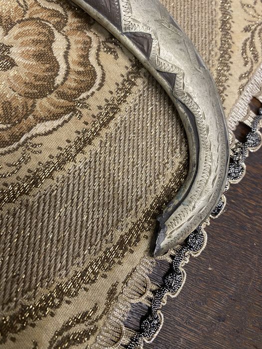 Марокански параден нож с гравирана кания Мароко 1900-1930