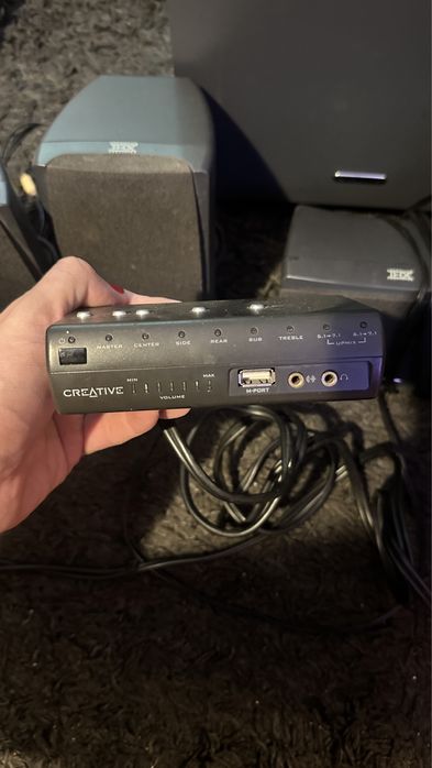 Sistem Audio 7.1 Creative Gigaworks S750 + Creative Elite Pro 7.1