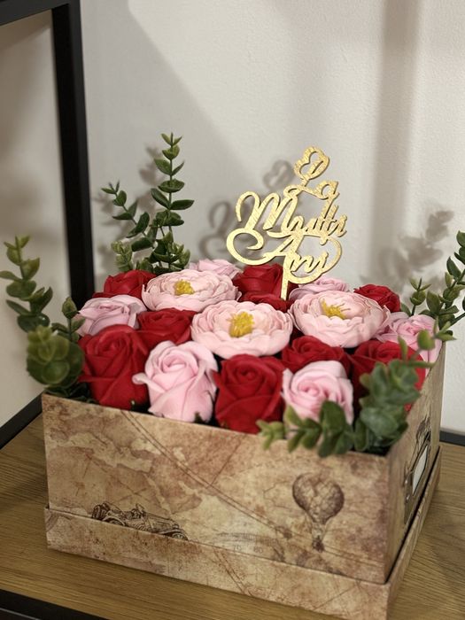 Aranjamente florale din sapun