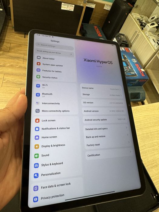 Tableta Xiaomi Pad 6, 11", 8GB RAM, 256GB, Gravity Gray