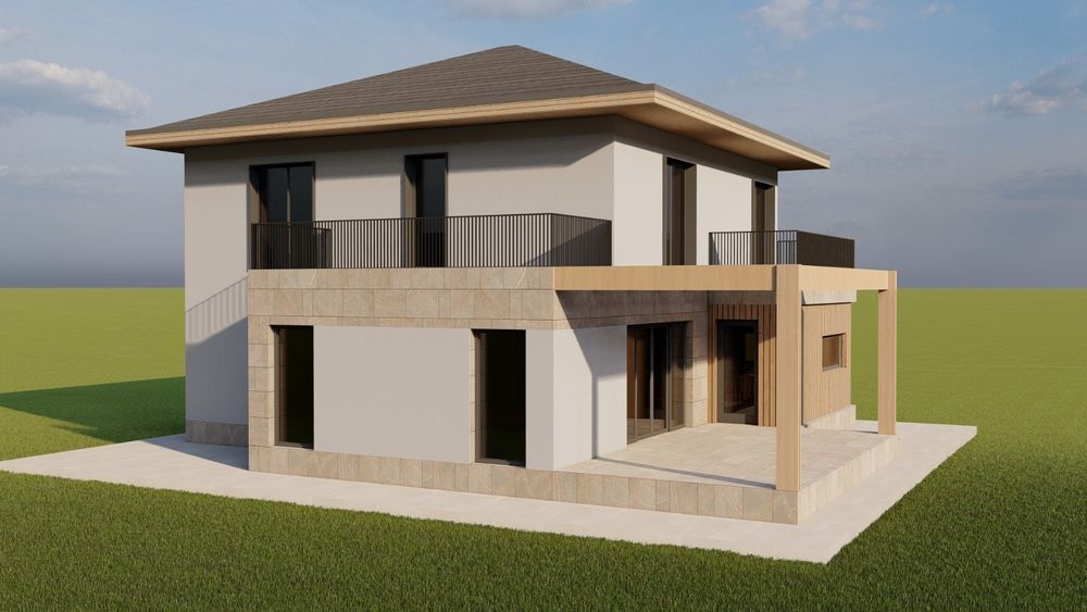 Teren cu Certificat de Urbanism și Proiect pentru Casă Individuală