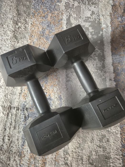 Set gantere hexagonale 6kg