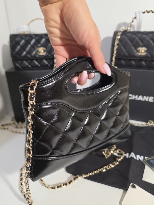 Налична чанта Chanel Nano Bag black