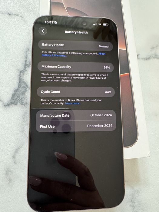 Iphone 16 pro max 1 tb