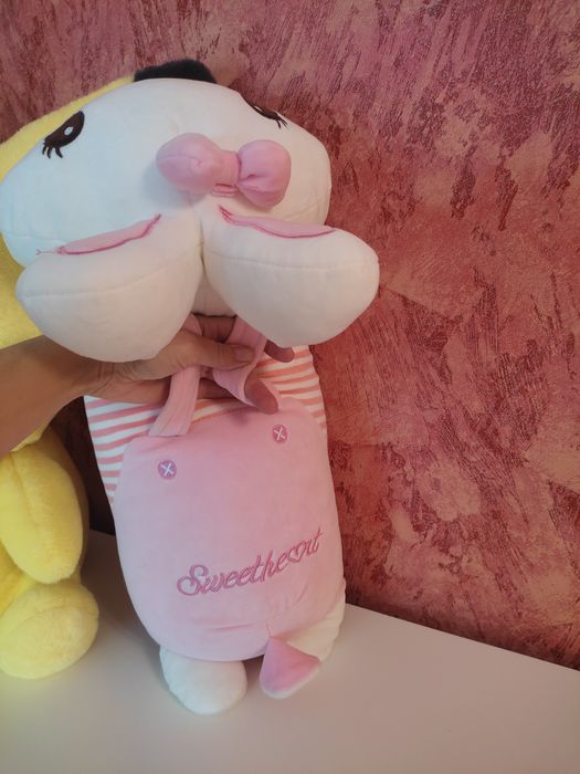 Мягкая игрушка заяц