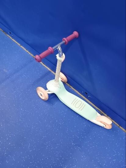 Trotinetă B1 500 alb-verde - produs resigilat - (SecondHand) Decathlon