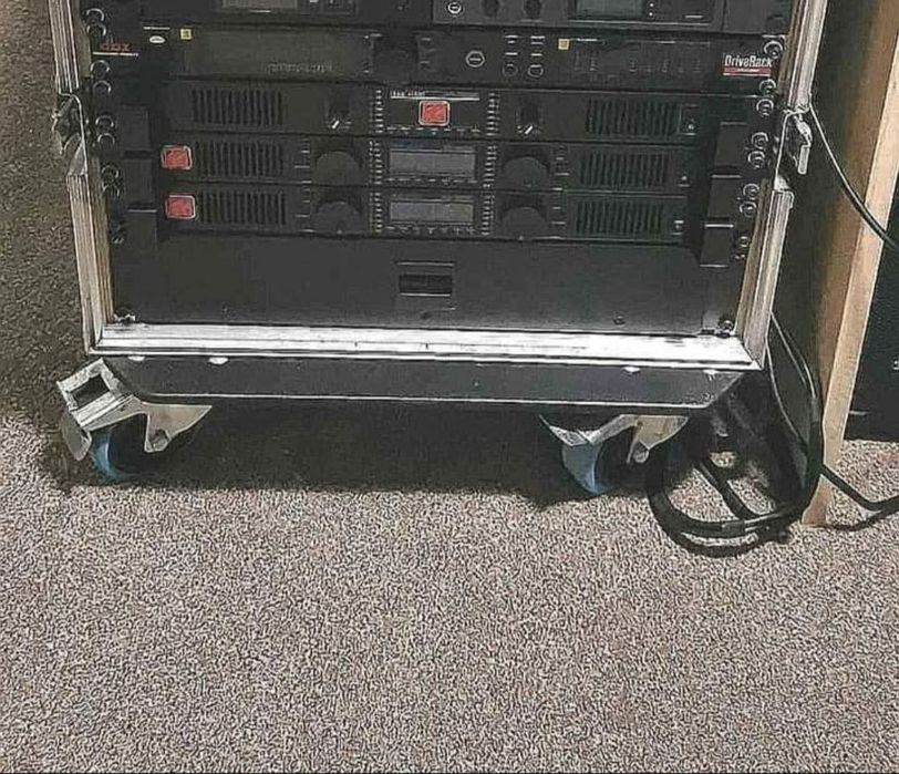 Super Pachet Sateliții hornloaded dublu 12 plus rack complet