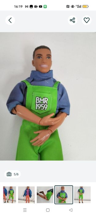 Păpuși Barbie Ken articulati mtm