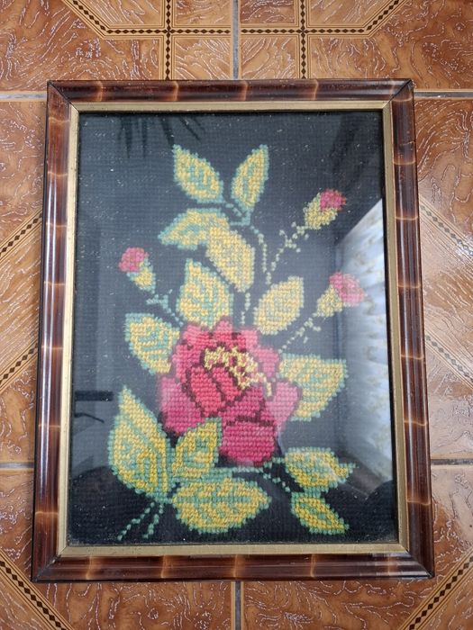 Tablouri cusute manual