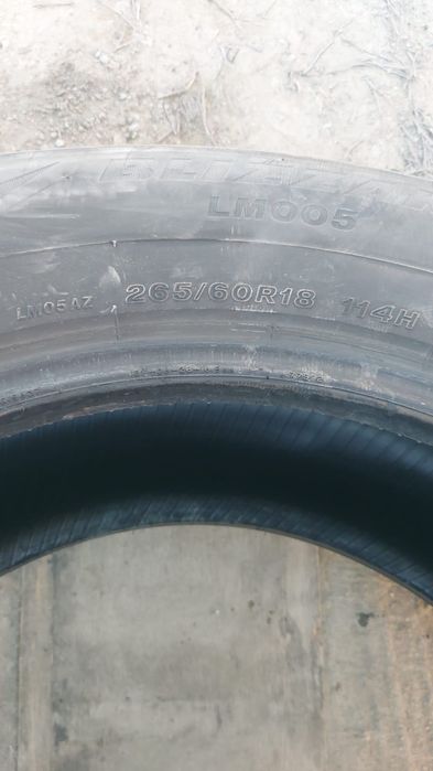 Шины б.у. 265/60/r18
