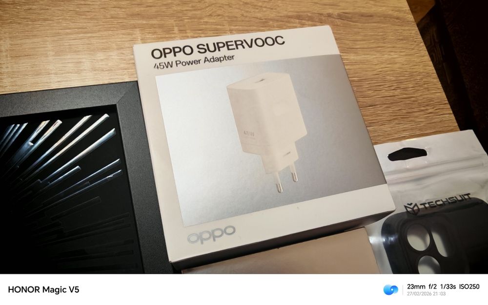 Oppo Reno 14F -5G Louminous Green / 256 GB Pachet încarcator și husa