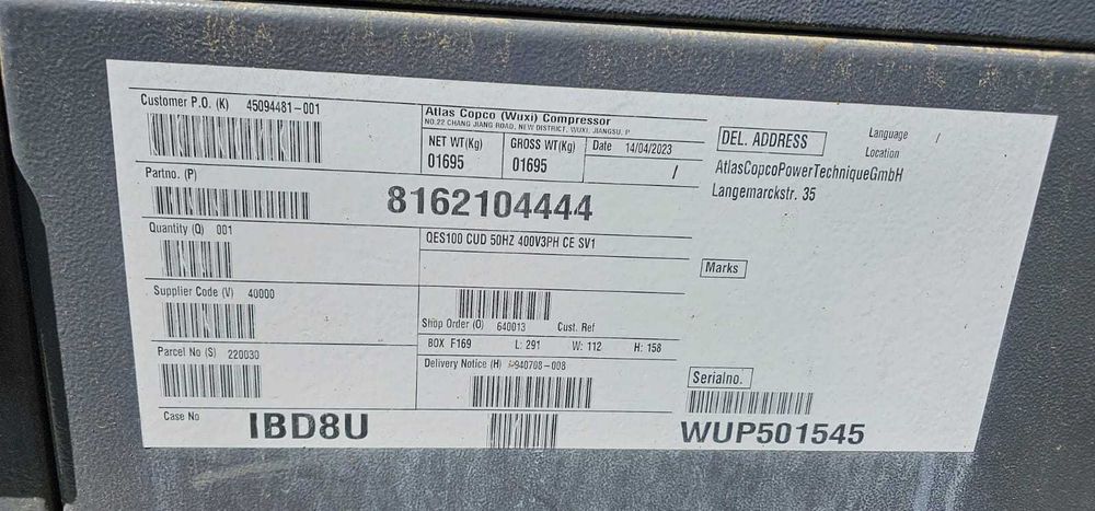 Generator diesel ATLAS COPCO NOU 2023 - motor Perkins